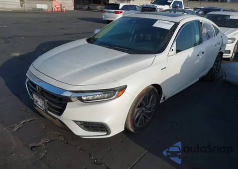 2022 Honda Insight Touring from USA, damaged, VIN 19XZE4F94NE000006